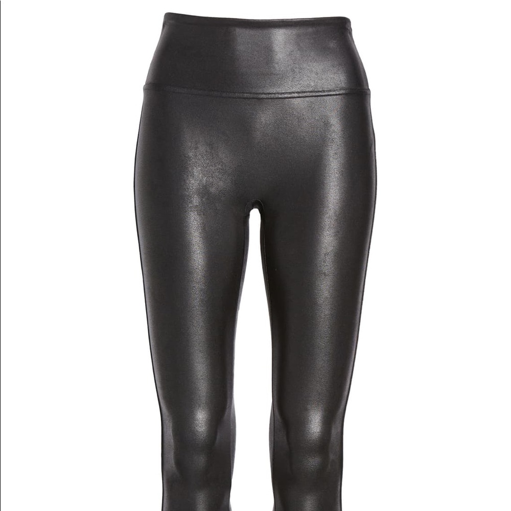 BRAND NEW Spanx Faux Leather Leggings Size M